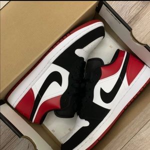 Black Toe 1 lows size 10